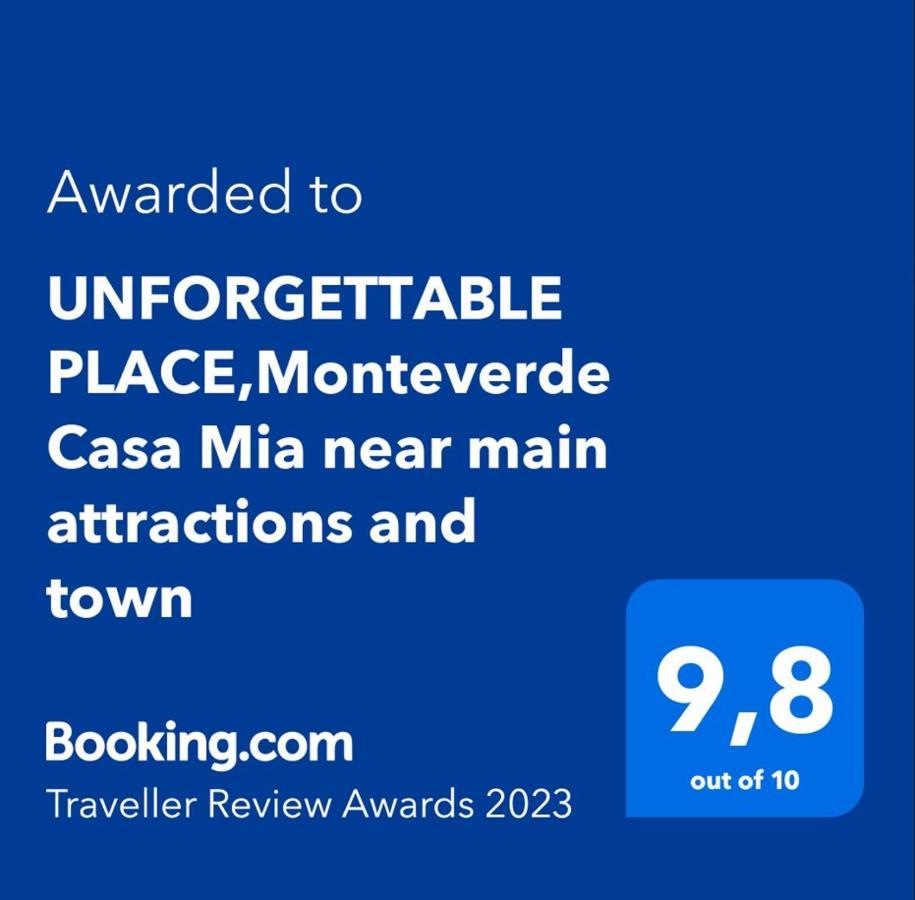 UNFORGETTABLE PLACE,Monteverde Casa Mia near main attractions&town Buitenkant foto